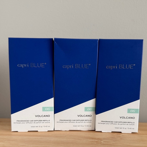 Capri Blue Volcano Diffuser Refills 3pack includes 12 fragrance Reeds - Picture 2 of 5